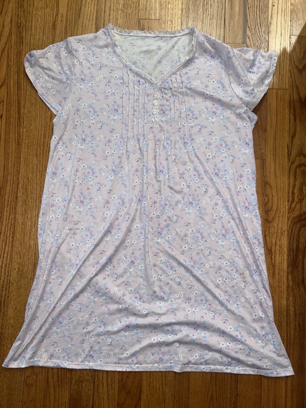 Women’s Lavender Floral Nightdress size Large